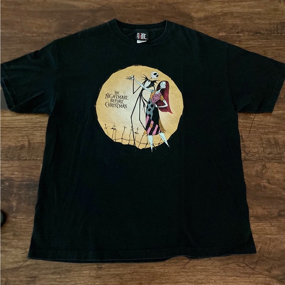 Rare vintage 90s shirt Nightmare Before Christmas XL from Giant - Picture 2 of 5